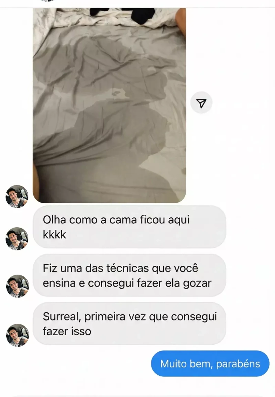 Depoimento de aluno