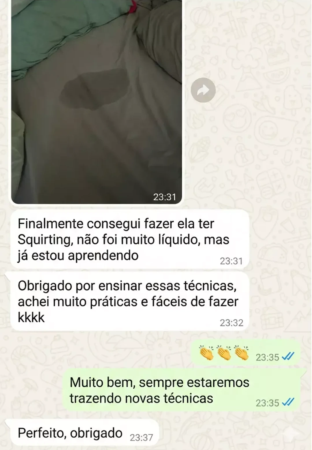 Depoimento de aluno